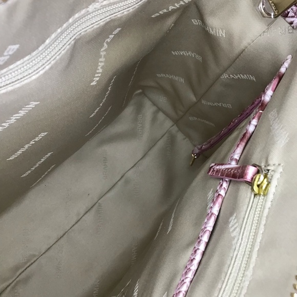 Brahmin Lrg Duxbury satchel in pink icing 🧁 - Picture 15 of 16